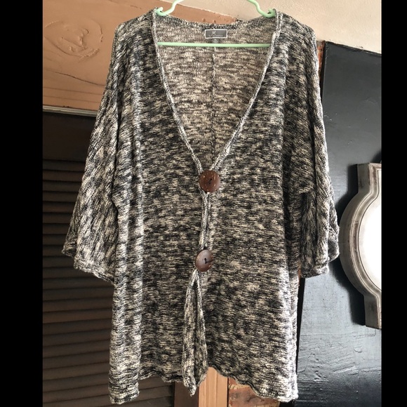 big slouchy cardigan